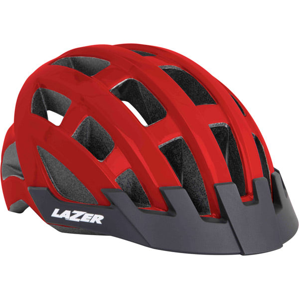 Lazer Compact Helmet-One Size-Red-BRINK