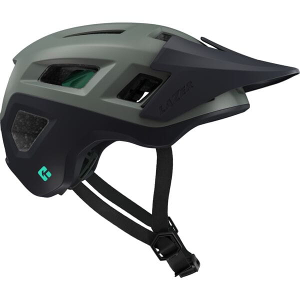 Lazer Coyote KinetiCore Helmet-M-Matte Dark Green-BRINK
