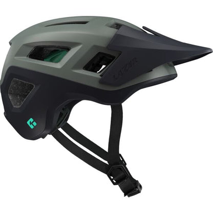 Lazer Coyote KinetiCore Helmet-M-Matte Dark Green-BRINK