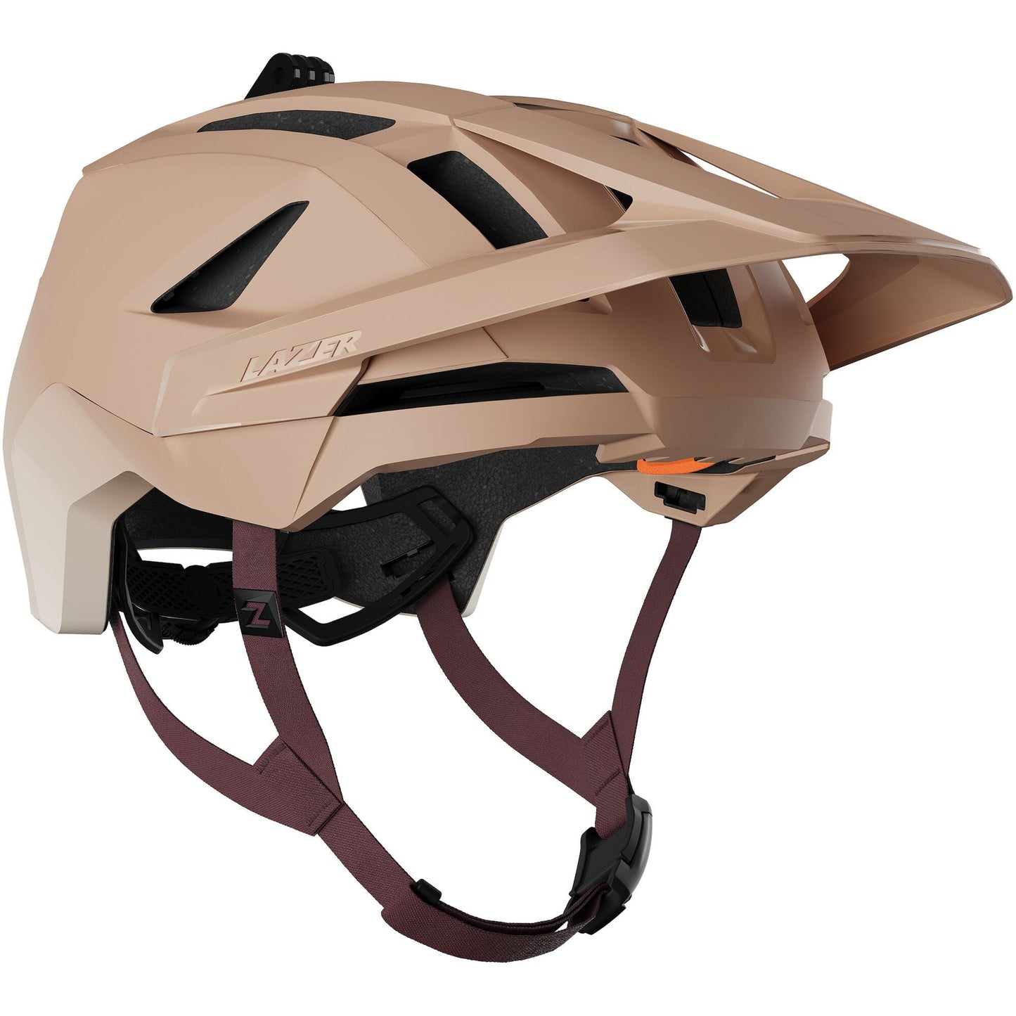 Lazer Impala KinetiCore Helmet-S-Matte Coral Peach-BRINK