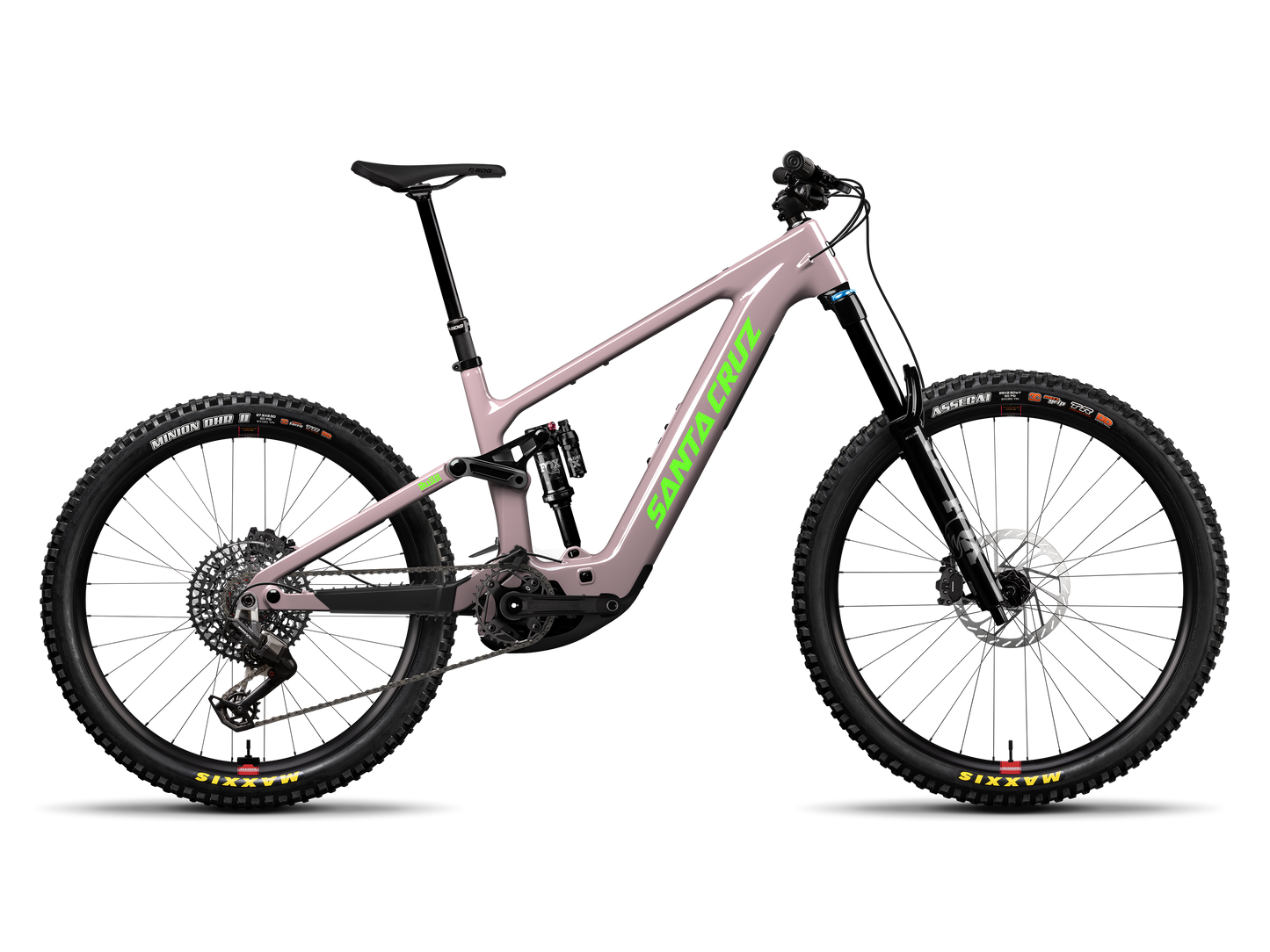 Santa Cruz Bullit 4 C 2027 90 in Gloss Purple Smoke