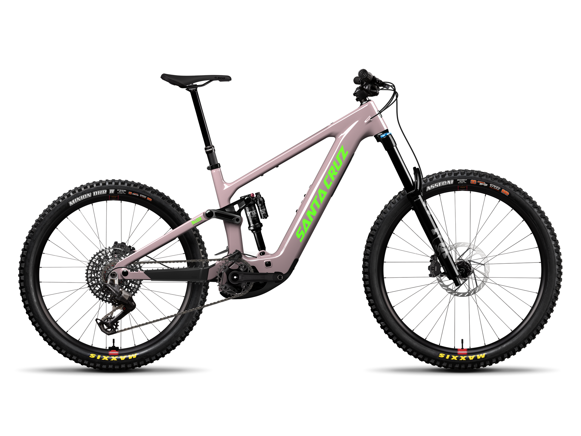 Santa Cruz Bullit 4 C 2027 90 in Gloss Purple Smoke