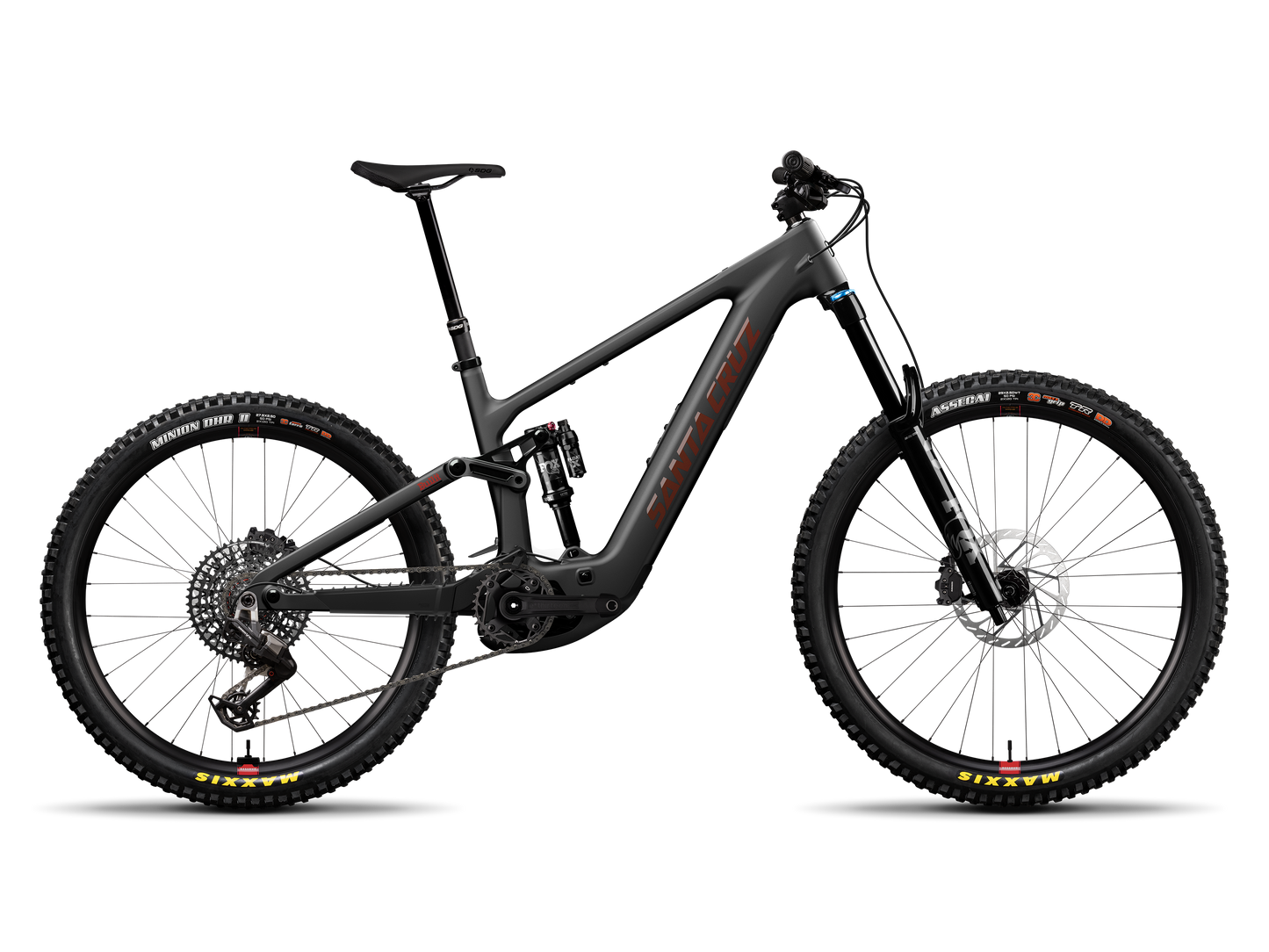 Santa Cruz Bullit 4 C 2027 90 in Matte Carbon