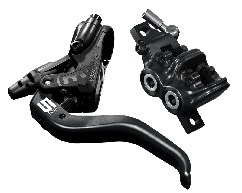 Magura MT5 brake, 2-finger aluminium lever.-BRINK