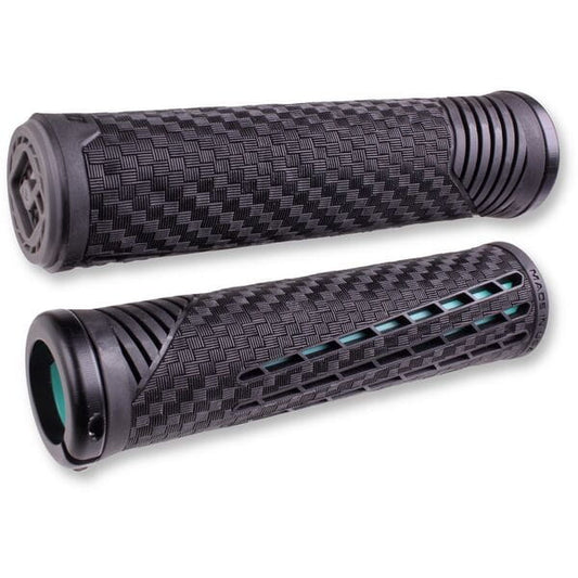 ODI CF Lock On Grips-135 mm-Black / Mint-BRINK