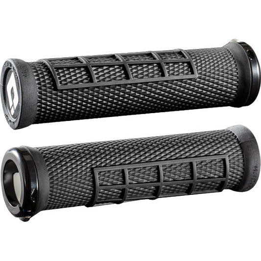 ODI Elite Flow Lock On Grips-130 mm-Black-BRINK