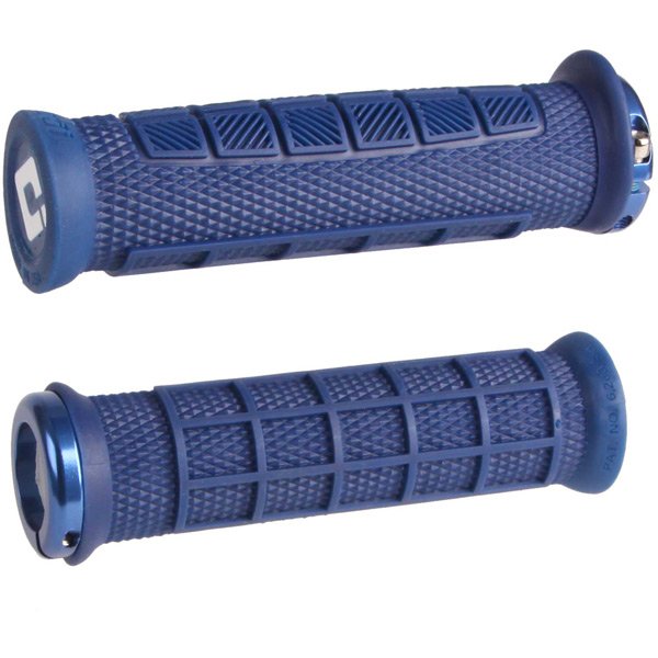 ODI Elite Pro Lock On Grips-130 mm-Navy Blue-BRINK