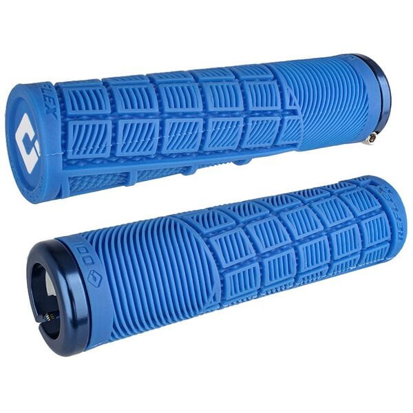 ODI Reflex Lock On Grips-135 mm-Blue-BRINK