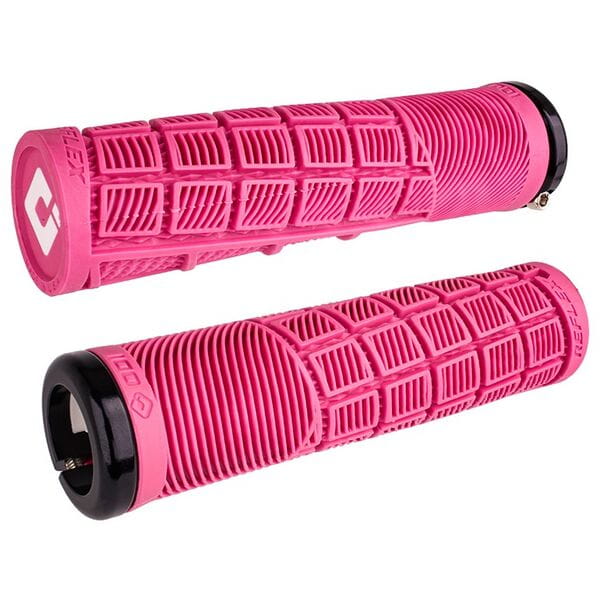 ODI Reflex Lock On Grips-135 mm-Pink-BRINK