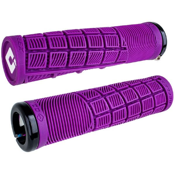 ODI Reflex Lock On Grips-135 mm-Purple-BRINK