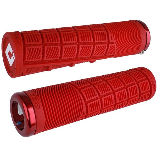 ODI Reflex Lock On Grips-135 mm-Red-BRINK