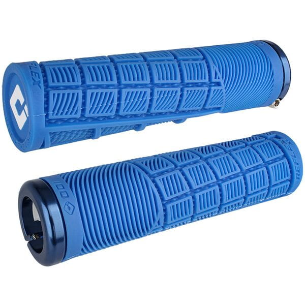 ODI Reflex XL Lock On Grips-135 mm-Blue-BRINK