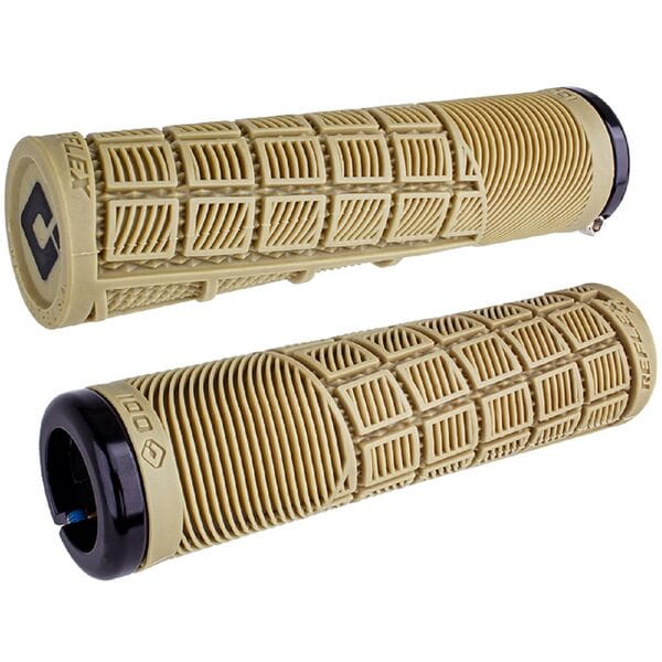 ODI Reflex XL Lock On Grips-135 mm-Tan-BRINK