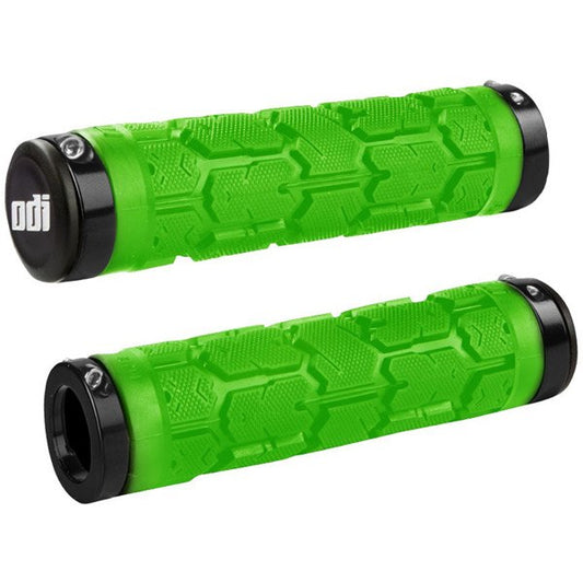 ODI Rogue Lock On Grips-130 mm-Green / Black-BRINK