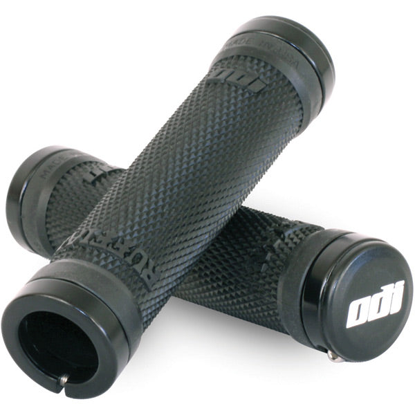 ODI Ruffian Lock On Grips-130 mm-Black / Black-BRINK