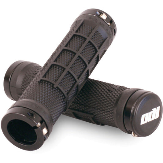 ODI Ruffian MX Lock On Grips-130 mm-Black / Black-BRINK