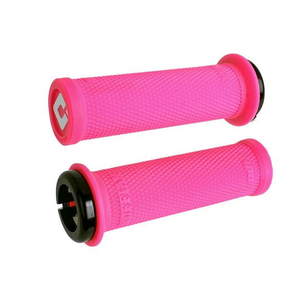 ODI Ruffian Mini Lock On Grips-110 mm-Pink-BRINK