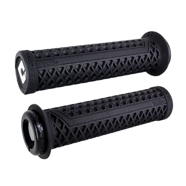 ODI Vans v2.1 Lock On Grips-135 mm-Black-BRINK