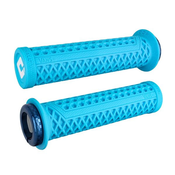 ODI Vans v2.1 Lock On Grips-135 mm-Blue-BRINK