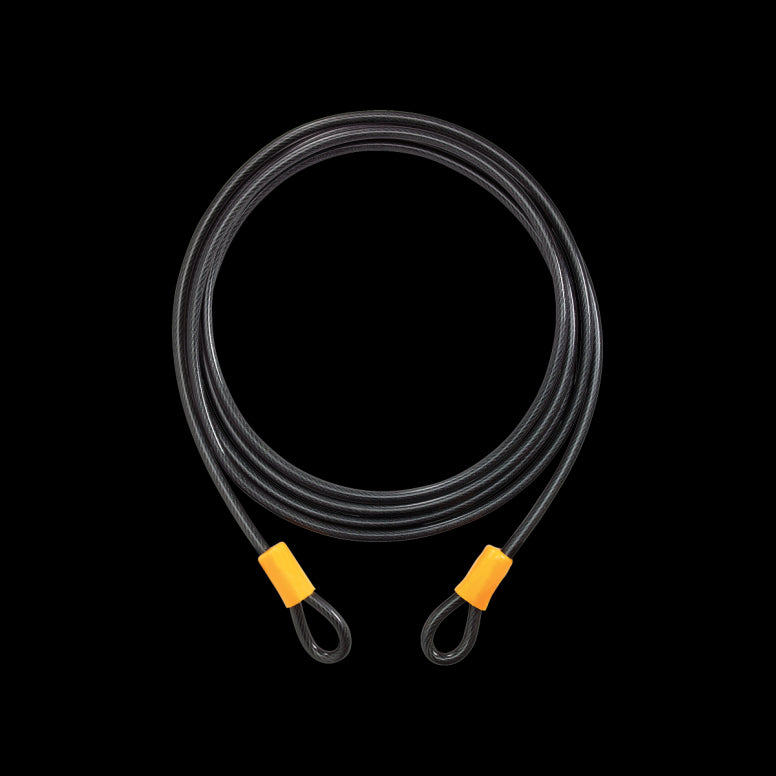 OnGuard Akita Cable-10mm x 4.6m-Black / Yellow-BRINK