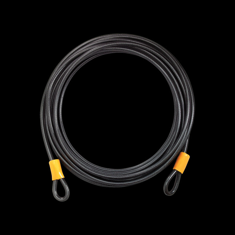 OnGuard Akita Cable-10mm x 9m-Black / Yellow-BRINK