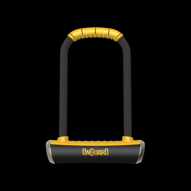 OnGuard Brute Lock-202mm-Black / Yellow-Secured by Design - Diamond-BRINK