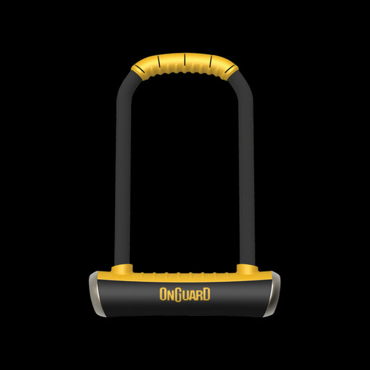 OnGuard Brute Lock-202mm-Black / Yellow-Secured by Design - Diamond-BRINK