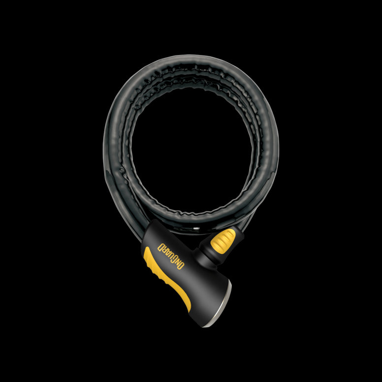 OnGuard Rottweiler Cable Lock-100cm-Black / Yellow-Secured by Design - Bronze-BRINK