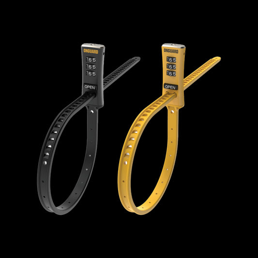 OnGuard Zip Lock-Twin-Black / Yellow-BRINK