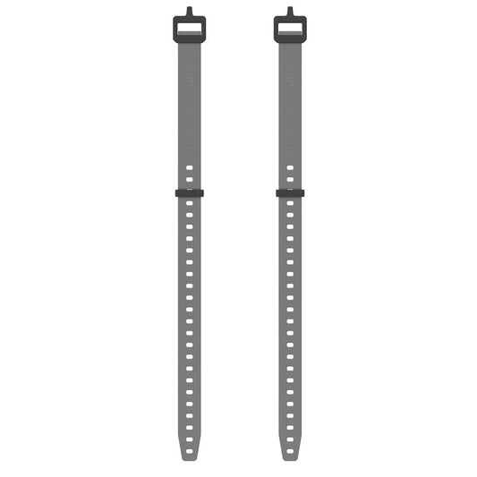 Two grey OneUp EDC gear straps