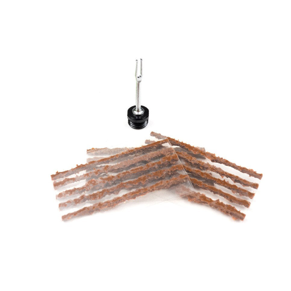 OneUp EDC plug insertion tool and 15 tyre-repair strips