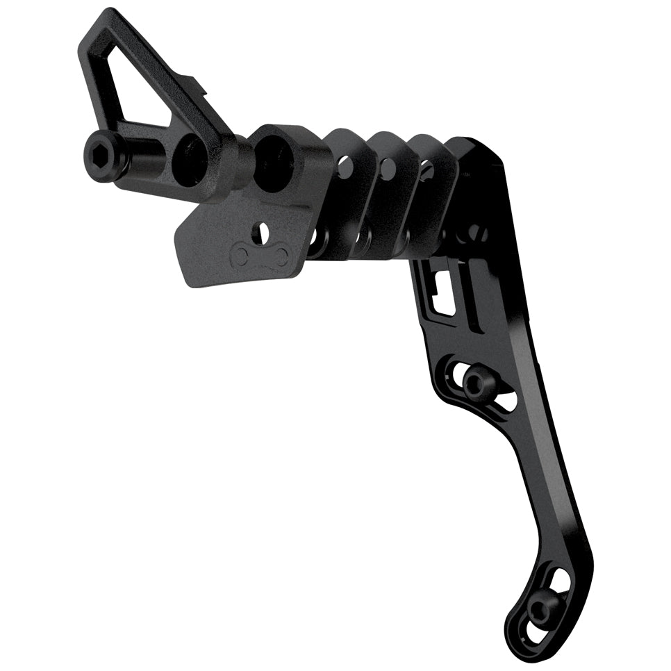 Exploded view of the OneUp V2 Chain Guide adjustment hardware