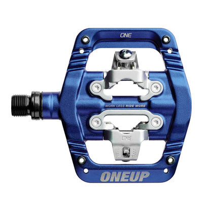 OneUp Clip Pedals, Dark Blue, platform view