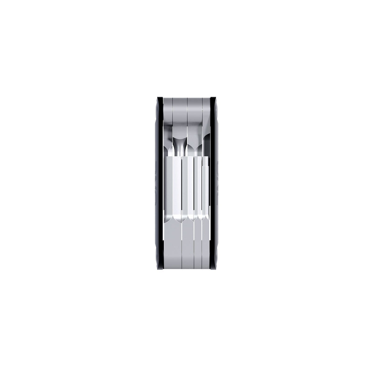 Folded OneUp EDC multi-tool viewed from the end