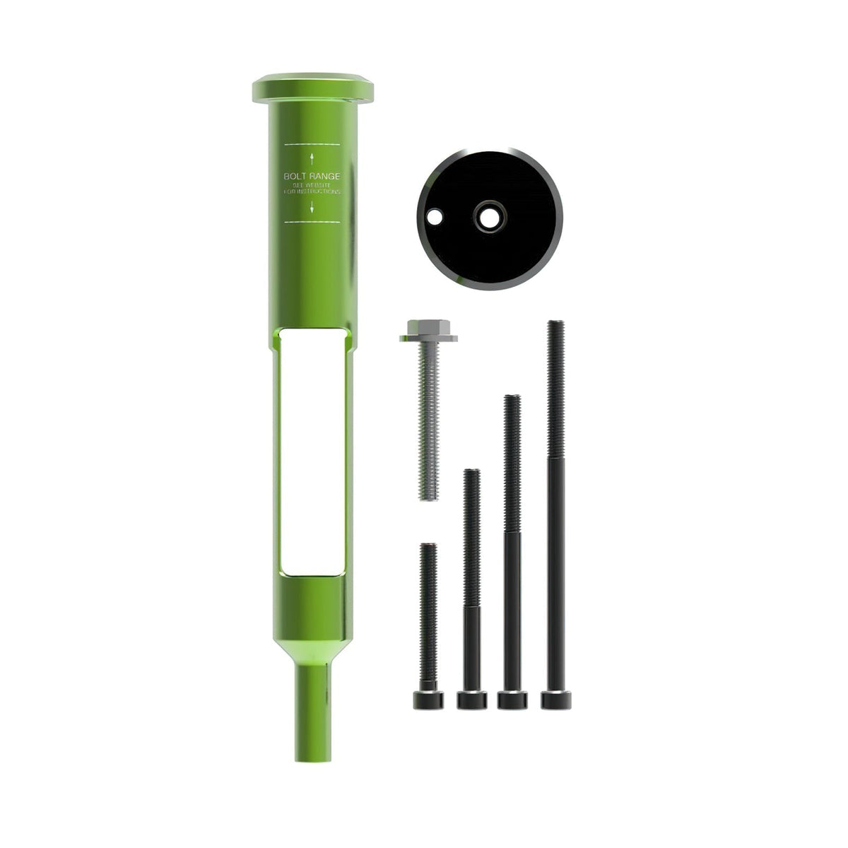 OneUp EDC Threadless Carrier (No Tool) in Green