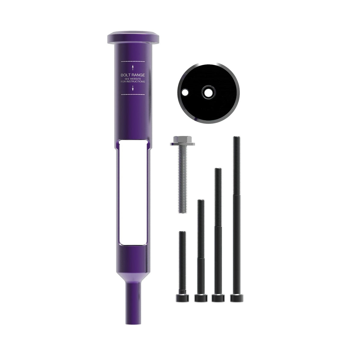 OneUp EDC Threadless Carrier (No Tool) in Purple