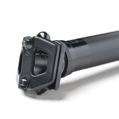 Saddle clamp on a OneUp V3 dropper post