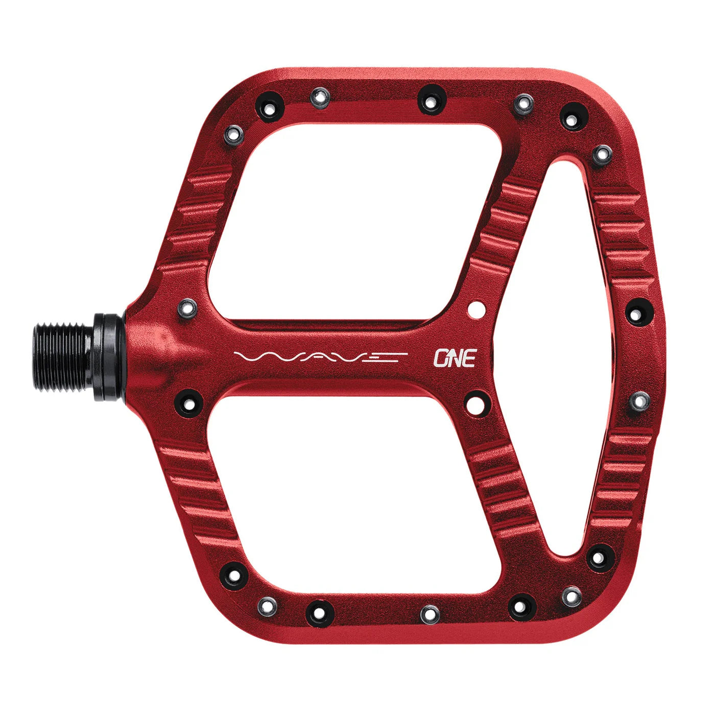 OneUp Wave Pedals-Red-BRINK