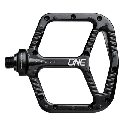 OneUp Aluminium Pedals, Black, platform view