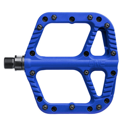 OneUp Composite Pedals, Blue, platform view