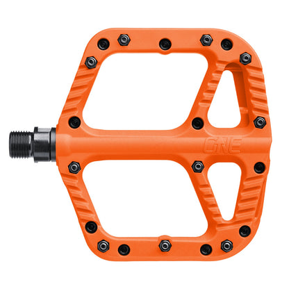 OneUp Composite Pedals, Orange, platform view