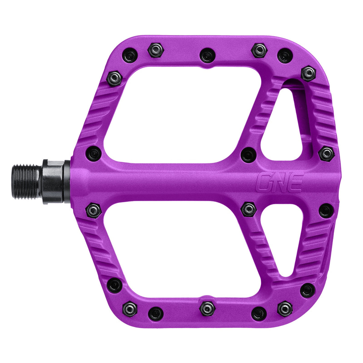 OneUp Composite Pedals, Purple, platform view