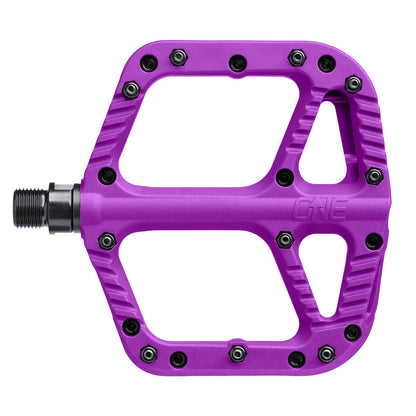 OneUp Composite Pedals, Purple, platform view