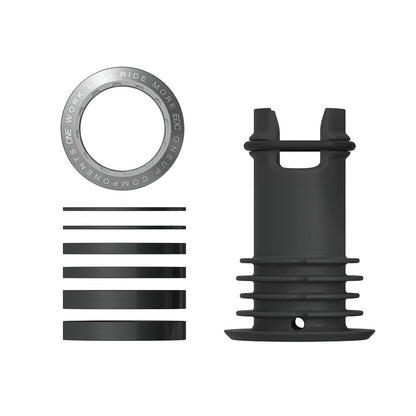 OneUp EDC Threaded Top Cap in Silver