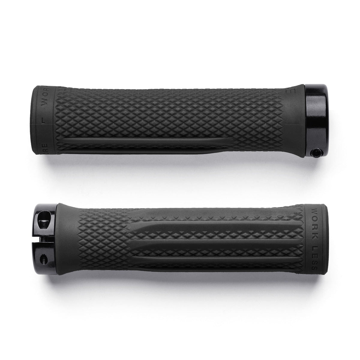 Undersides of black original OneUp Grips