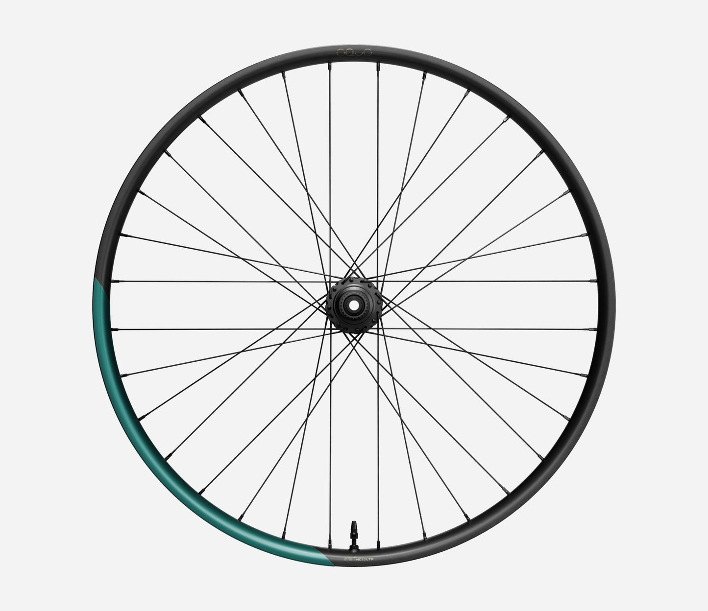 Oquo MC32 LTD Rear Wheel-29"-Metallic Jade Matt-Shimano Micro Spline-BRINK