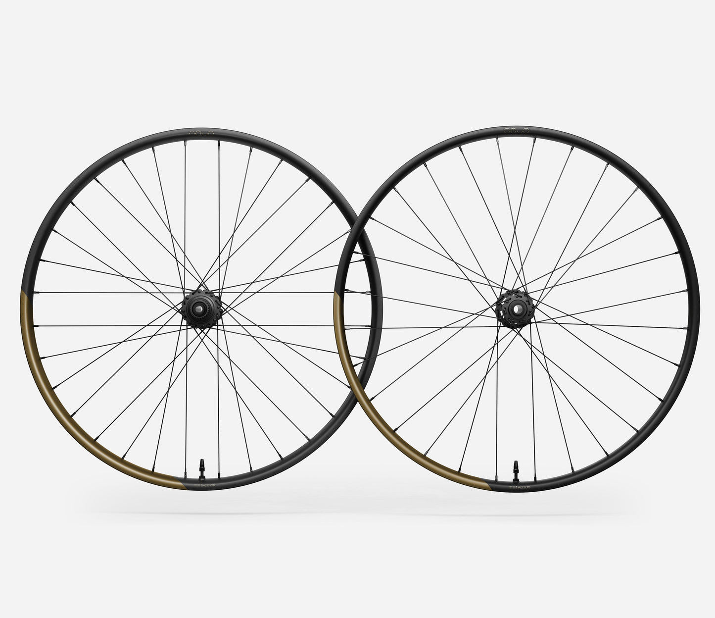 Oquo MC32 LTD Wheelset-29"-Metallic Olive Green Matt-Shimano Micro Spline-BRINK