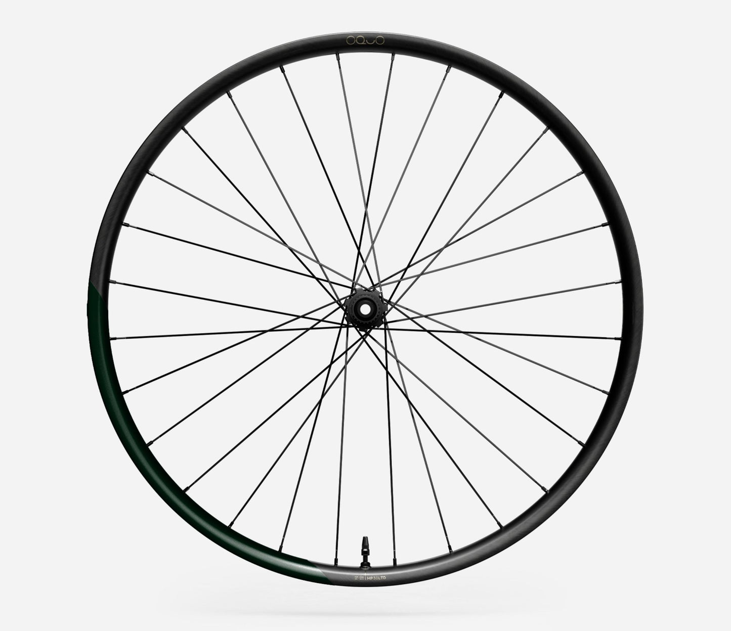 Oquo MP30 LTD Rear Wheel-29"-Metallic Dark Green Matt-Shimano Micro Spline-BRINK