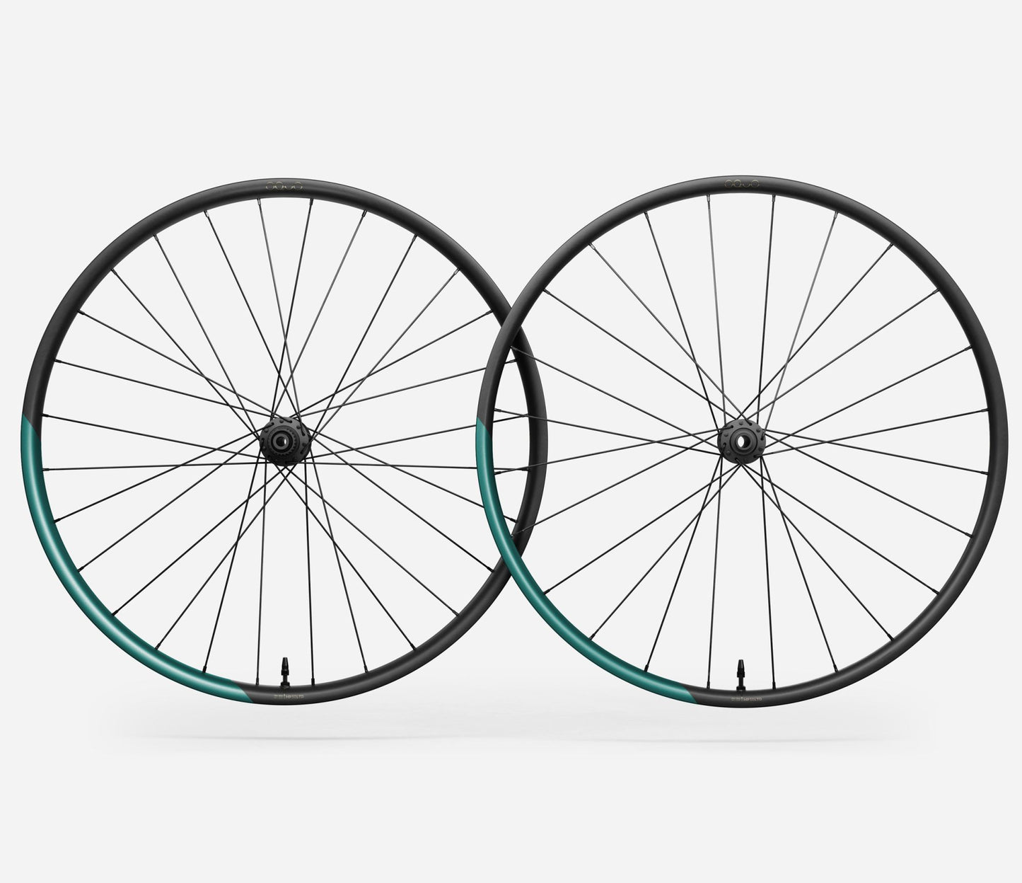 Oquo MP30 LTD Wheelset-29"-Metallic Jade Matt-Shimano Micro Spline-BRINK