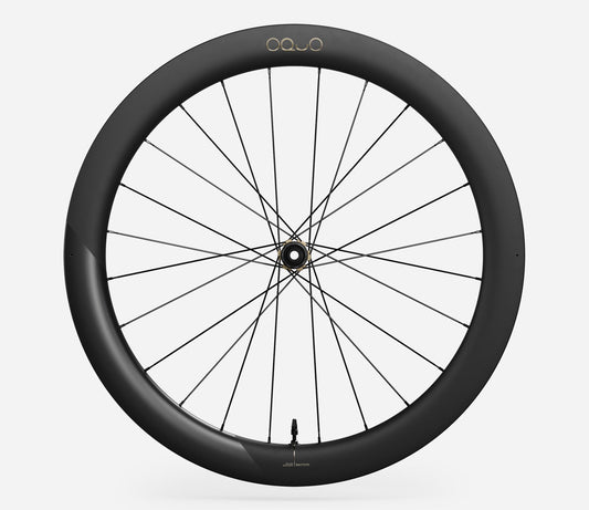 Oquo RA57 LTD Rear Wheel-700c-Black Matt-Shimano HG-BRINK